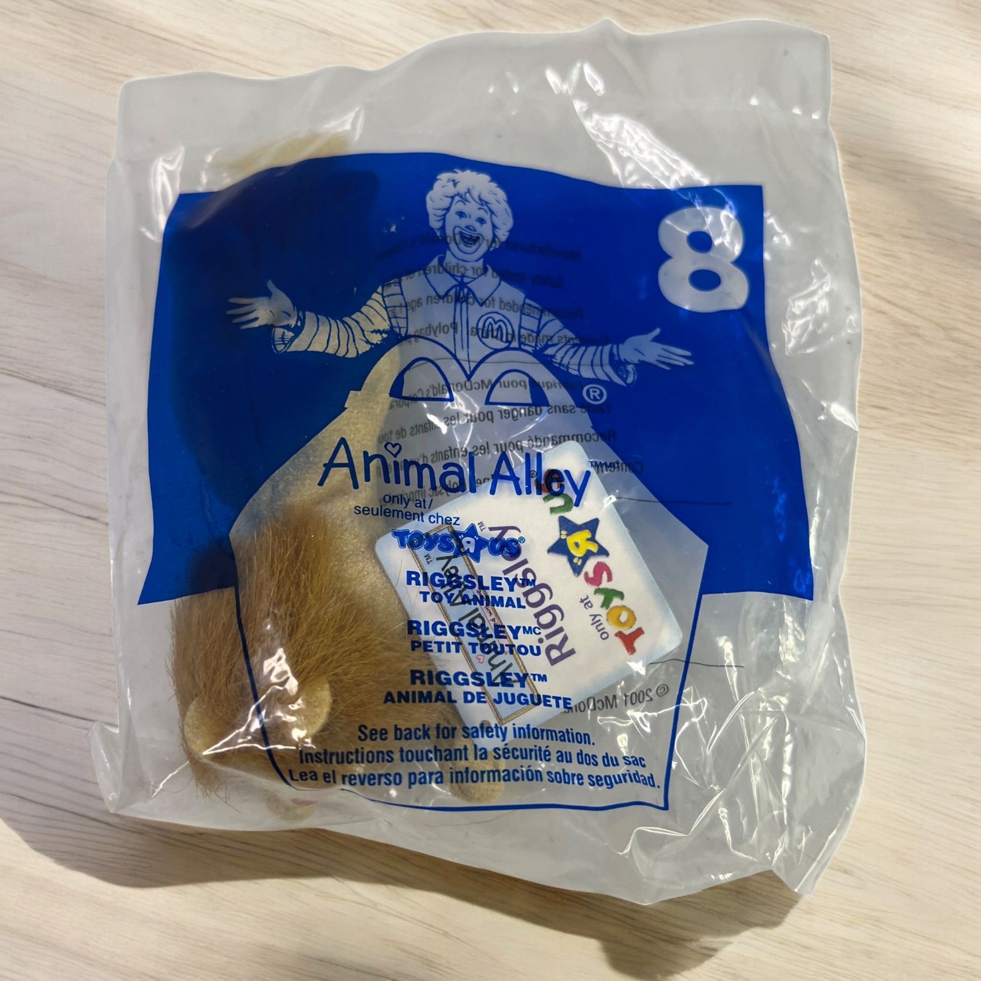 McDonalds Animal Alley - Riggsley - Toys R Us Happy Meal Toy from 2001