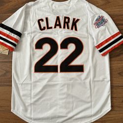 Clark Giants Retro Jersey Throwback Battle of The Bay