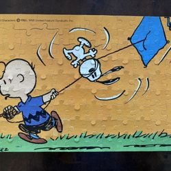 Charlie Brown And Snoopy Peanuts Kite 100  Piece Puzzle