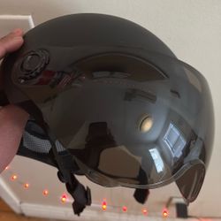 Bike helmet with visor Brand new