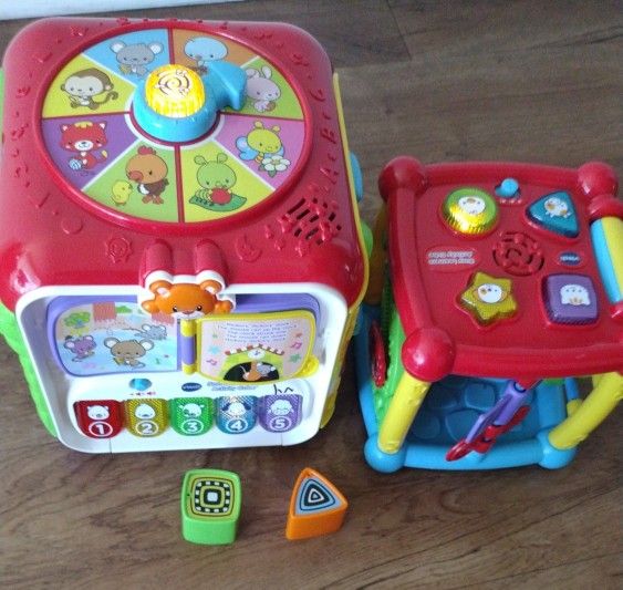 VTech Learning Activities Blocks With Sounds Cash Firm Price $25