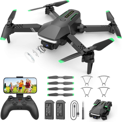 Brand New Drone with Camera- RC Drone , FPV Drones with 1080P HD Camera, Foldable Remote Control Quadcopter with One Key Start