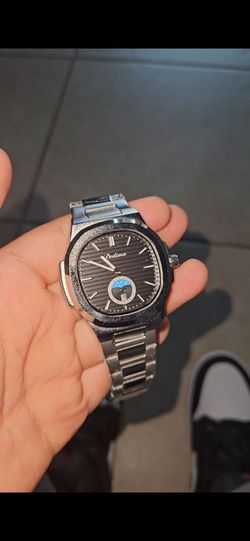 Dedima Watch with Moon Phase Display