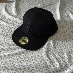 Los Angeles Dodgers New Era 59FIFTY Fitted Hat - Black