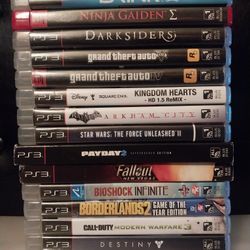 Playstation 3 PS3 Game Lot