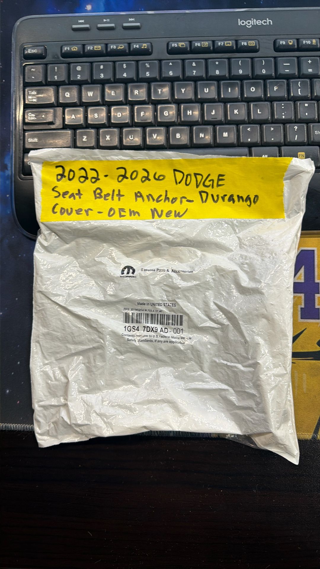 Seat Belt, Anchor Cover