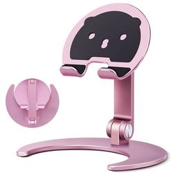 CAJESA Adjustable Cell Phone Stand, Desk Mobile Phone Holder for iPhone 14, 13, 12, X, iPad,Tablet 4-10", All Android Smartphone for Everyone