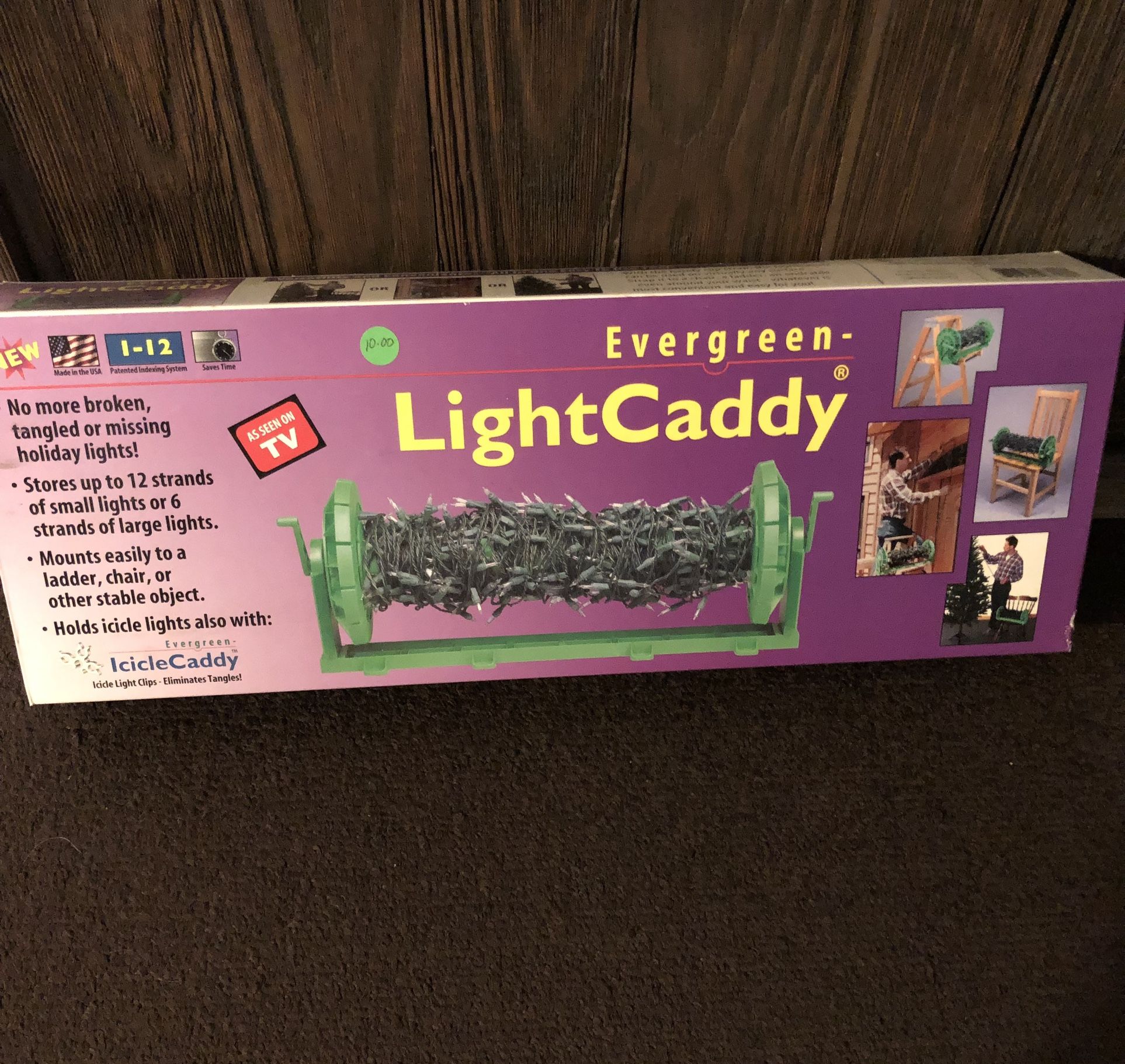 Holiday Lights Caddy