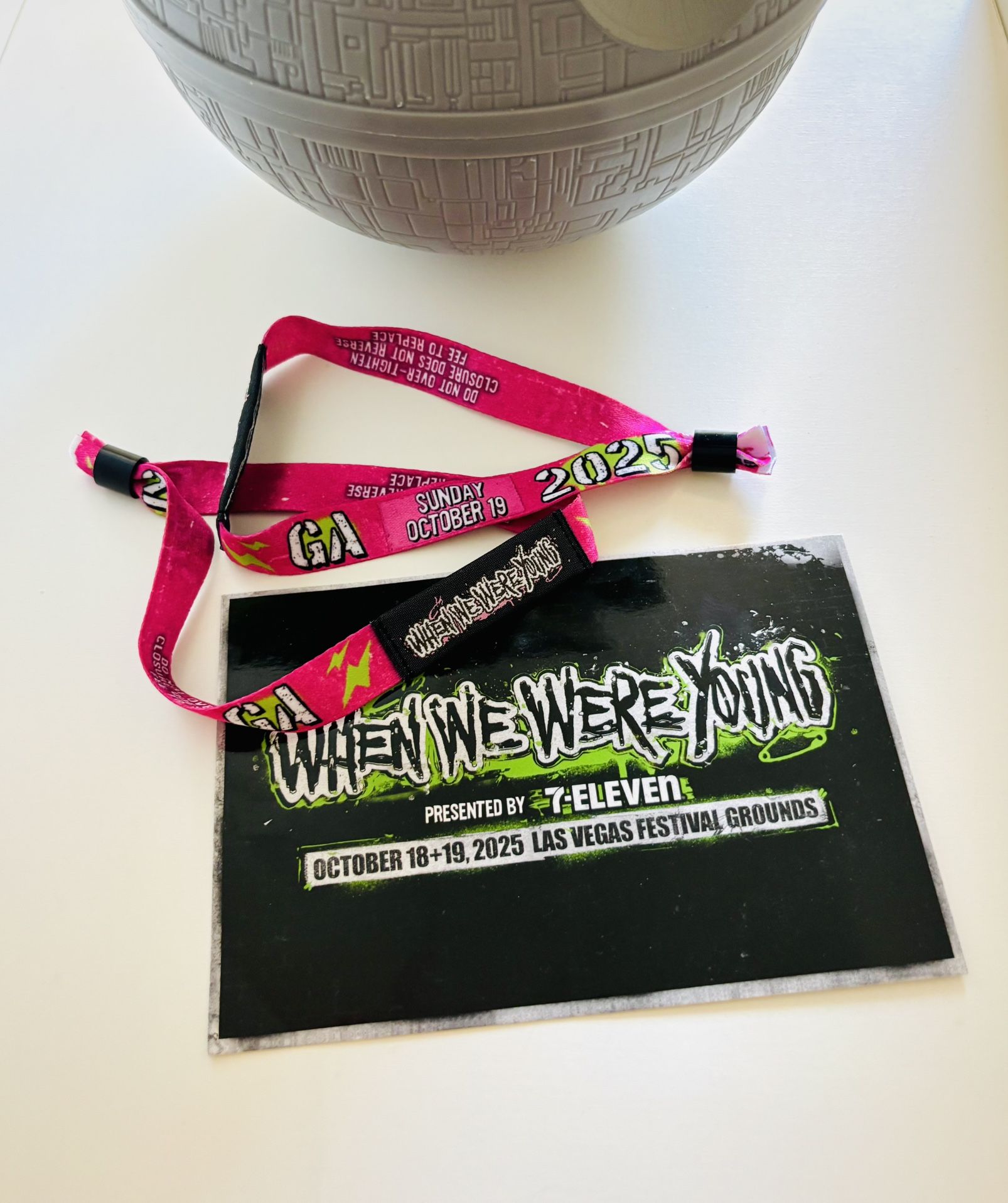 GA 1-Day Ticket Sunday Oct 19 When We Were Young Tour 