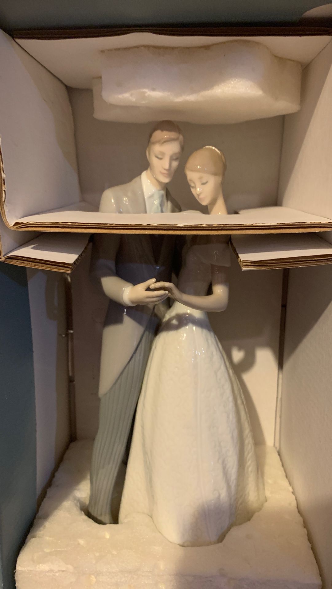 Lladro together forever wedding figurine