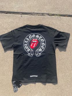 Black chrome hearts tee