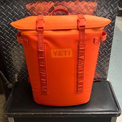 Yeti Hopper M20 King Crab 20qt Soft Sided Backpack Cooler