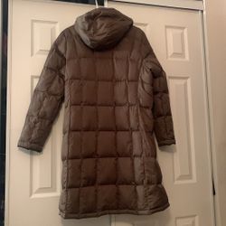 WOMENS XL NORTH FACE COAT JACKET LONG PUFFER PARKA METROPOLIS 