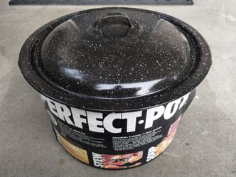 Vintage Graniteware Perfect Pot, 11.5 quart, never used