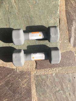 2 cap 10 pound dumbbells