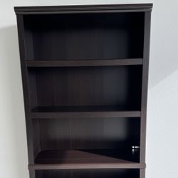 Dark Brown Bookshelf
