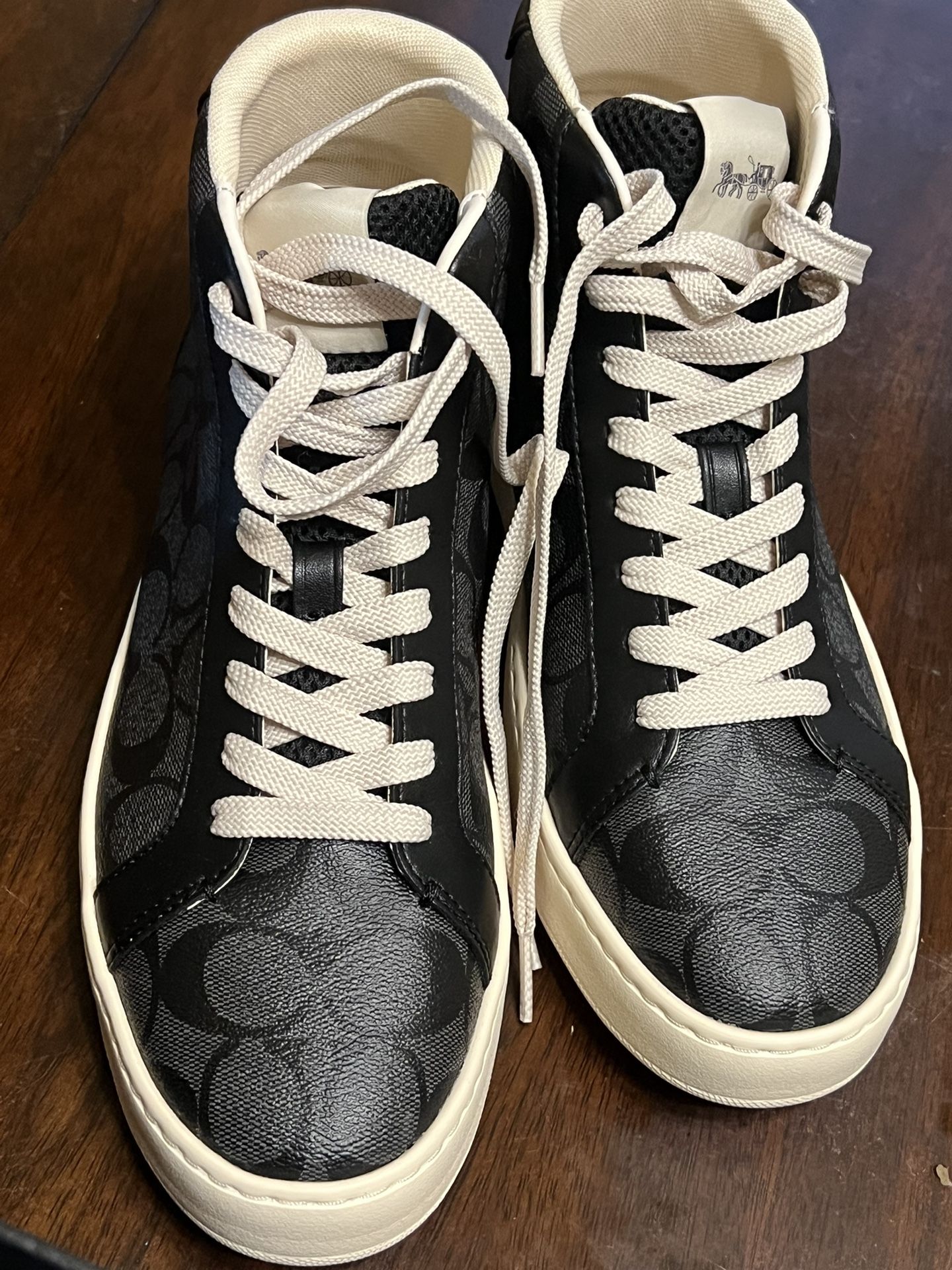 Coach Clip High Top Sneakers