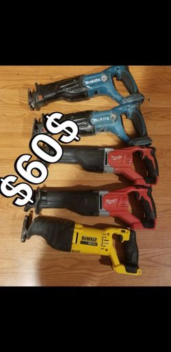 Sawzall Reciprocating Saw dewalt milwaukee makita