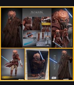 1/6 Hot Toys Plo Koon Star Wars Revenge Of Sith MMS785 figure