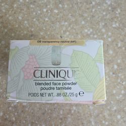 Clinique Blended Face Powder 08 Transparency Neutral (MF) Loose Setting Powder