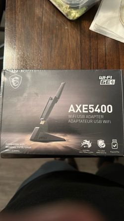 Axe5400 brand new WiFi for pc adapter