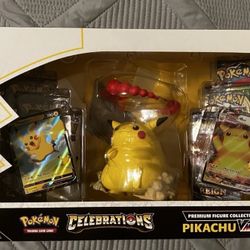 Pikachu VMAX Figure Premium Collection Pokemon Celebrations TCG NEW SEALED