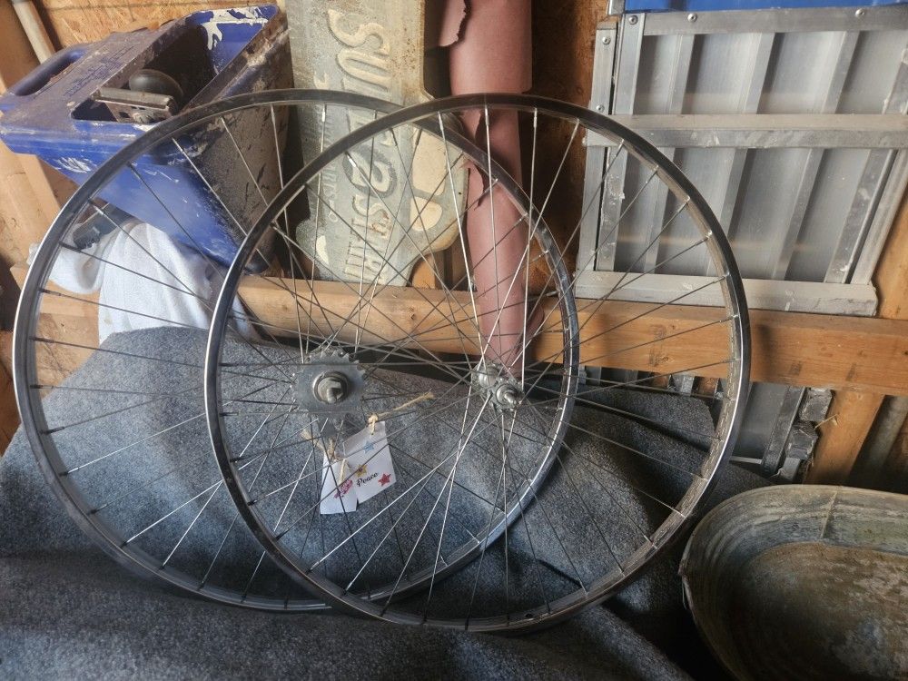 Set Of Harley Davidson Spoke Rims