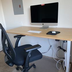 FLEXISPOT adjustable Electric Desk 55 X 28 X 48