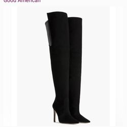 Never Worn Good American Thigh High Over Knee Boot 9