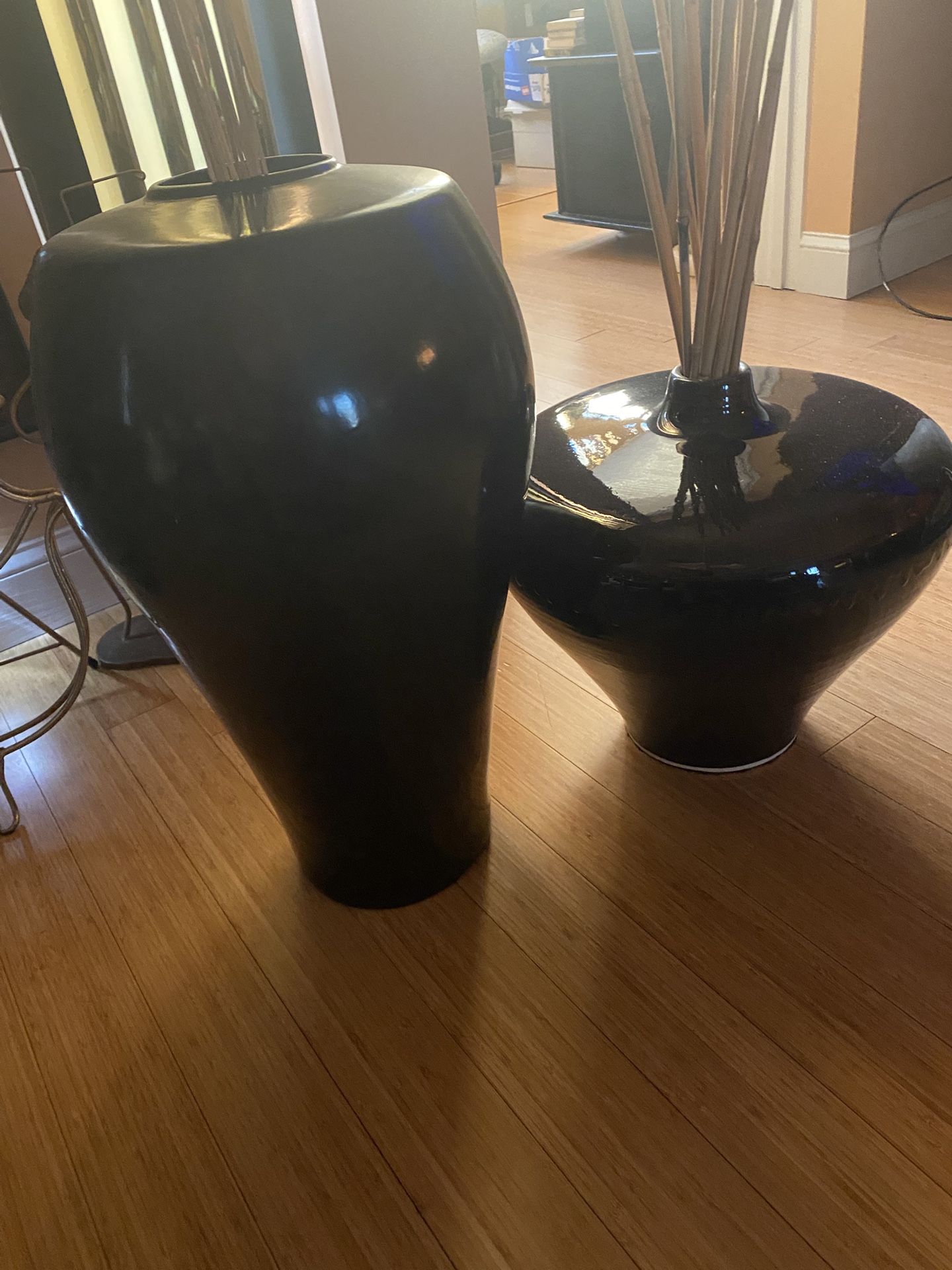 Two Large Vase