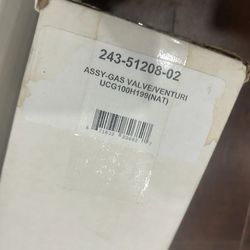 Bradford White Assy Gas Valve Venturi Natural