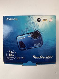Underwater Canon Camera Power Shot D 30