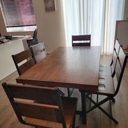 Dining Table With 6 Chairs