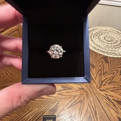 Beautiful Lab Made Diamond Ring