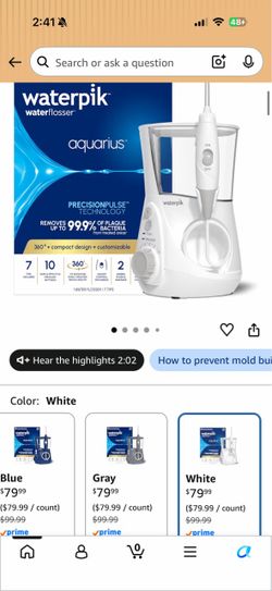 Water flosser
