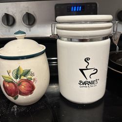 Like New Two Canister For Suger Or Tea Or For Any Thing 