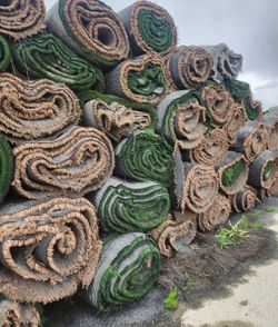 ONLY $80 PER ROLL / USED ARTIFICIAL GRASS  / SYNTHETIC TURF 