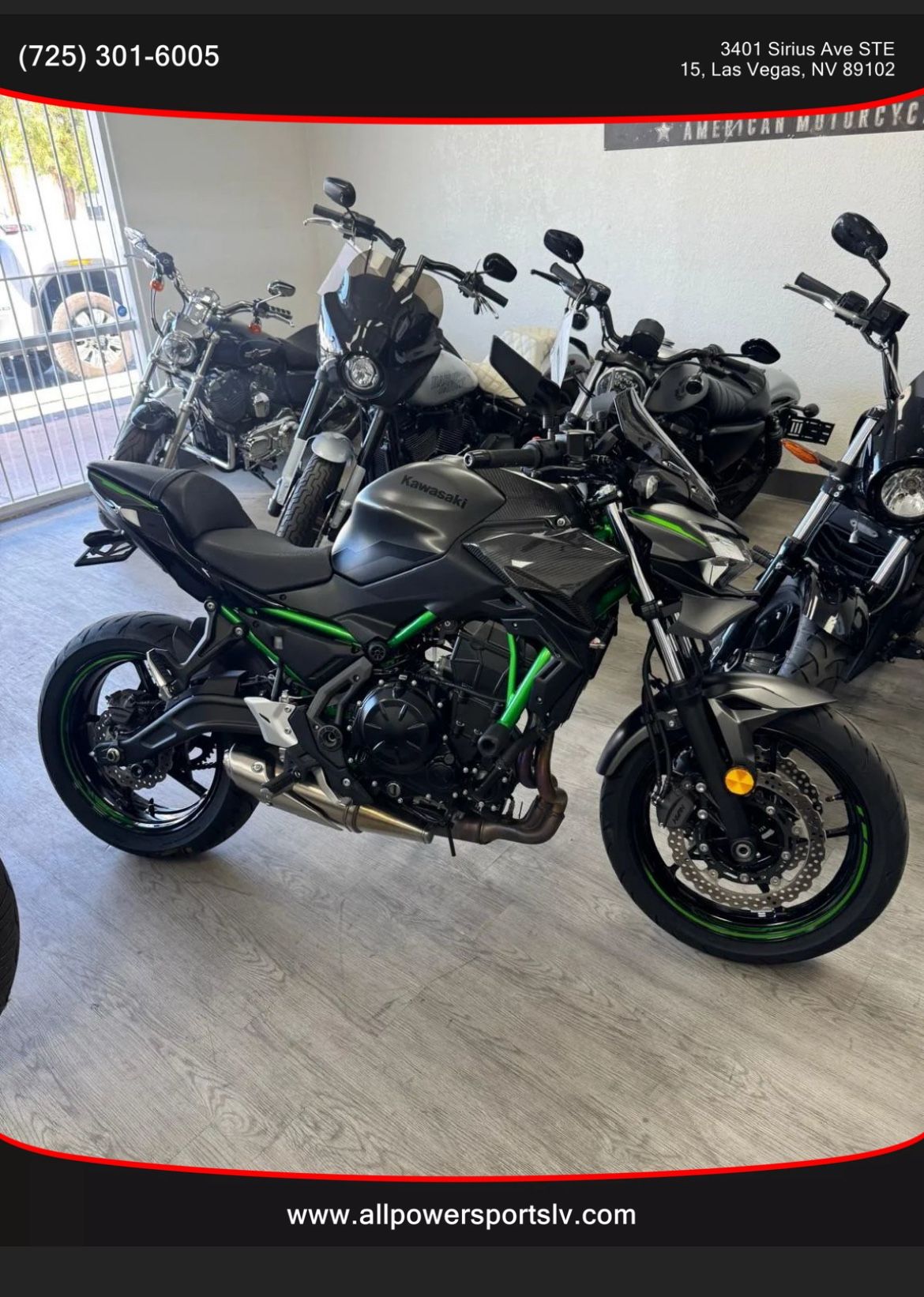 2023 Kawasaki Z650 ABS