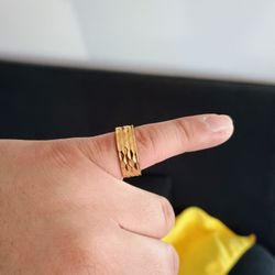 Gold Plated Pinky ring 