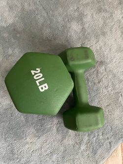 20 lb neoprene dumbbells