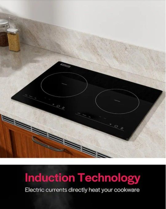 Induction Cooktop Black With Many Features