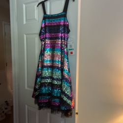 Beautiful Multi Color Preteen Dress