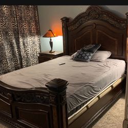 Queen Bed Headboard And Footboard 