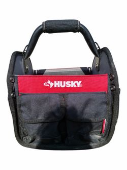 Husky 10 Inch 15 Pocket Tool Tote
