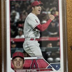 Shohei Ohtani Angels Single Trading Card