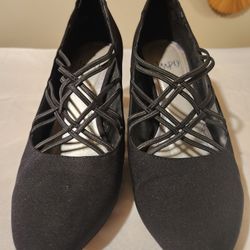 Black Strappy High Heels