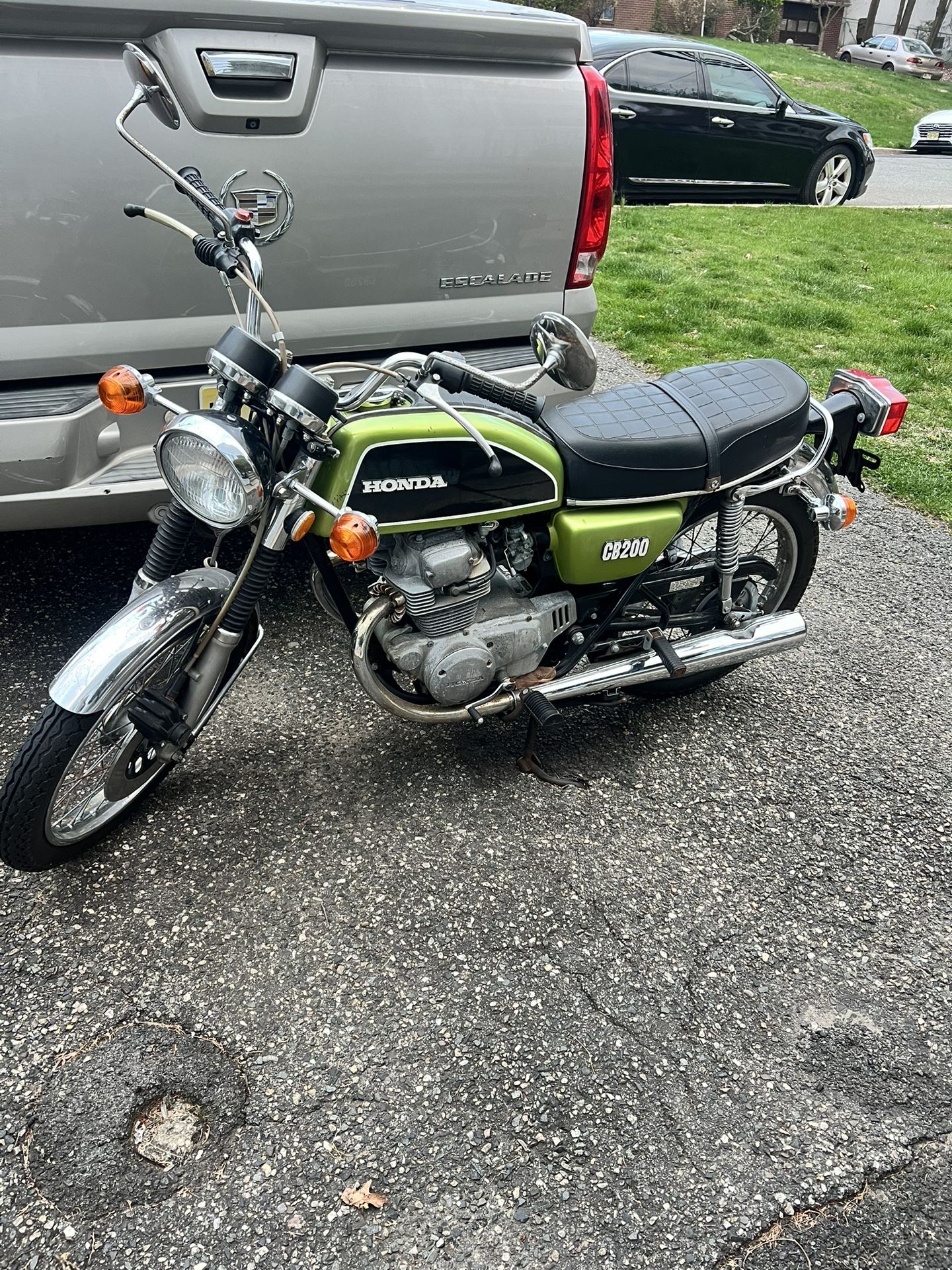 1974 Honda CB200 -only 238 Miles-