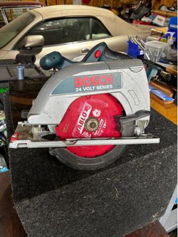 Bosch  24 volt circular saw