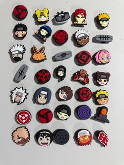 Anime charms for shoes - 35pcs