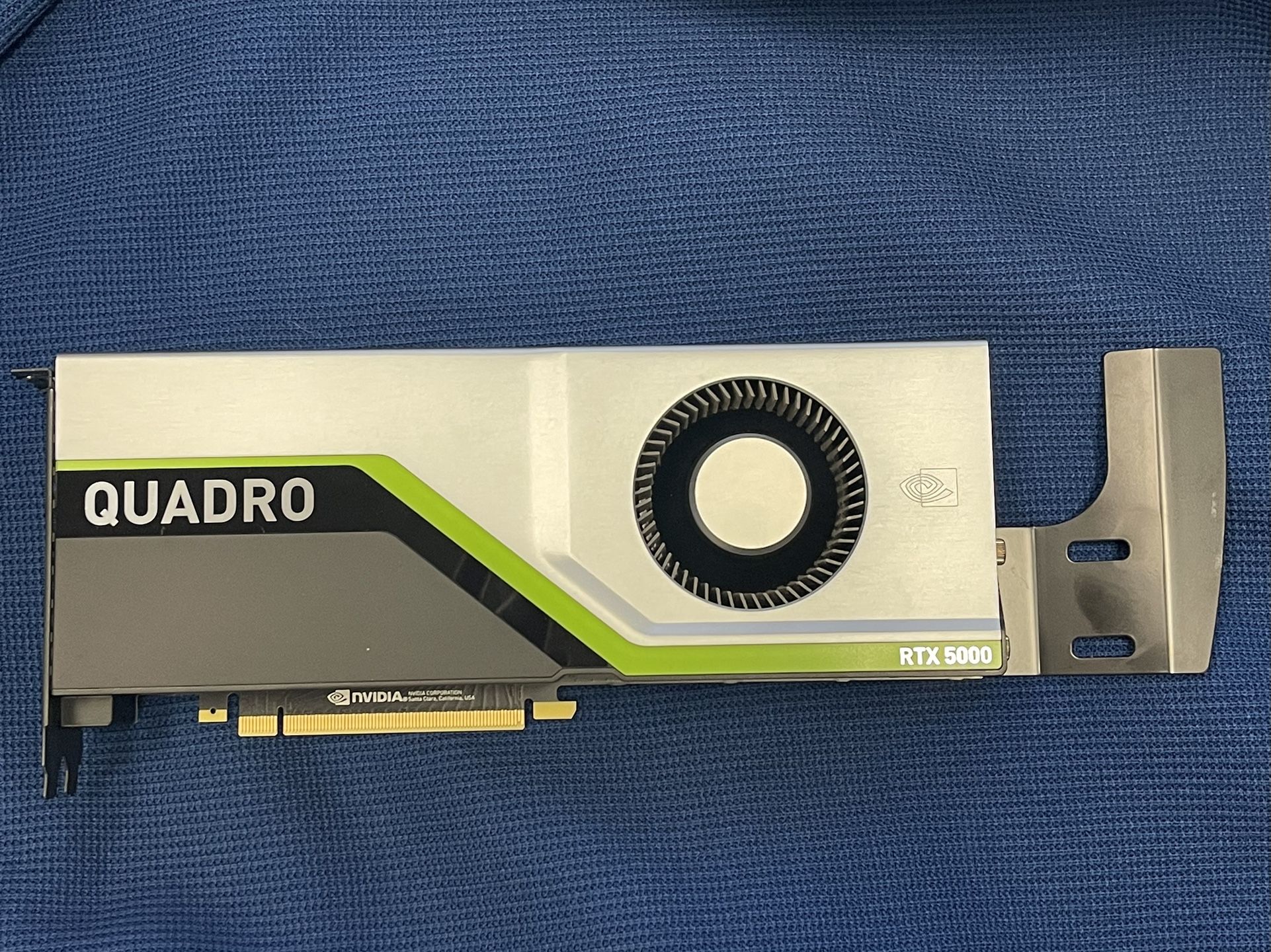 NVIDIA Quadro RTX 5000 16GB GDDR6 PCIe 3.0 x16 Graphic Card GPU